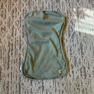 Tiny Kind Organic Cotton Green Burp Rag Cloth Baby
